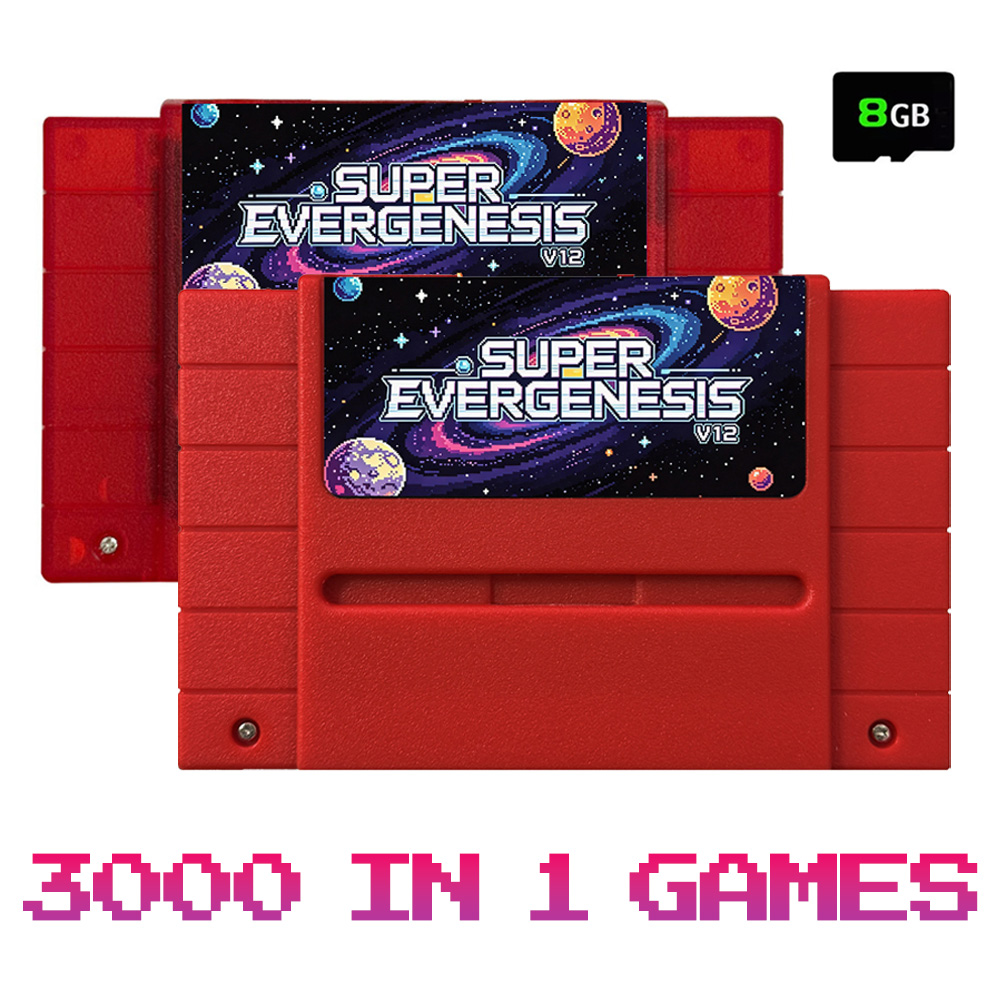 Gaming Console Video - Super EVERGENESIS 3000 in 1 SFC
