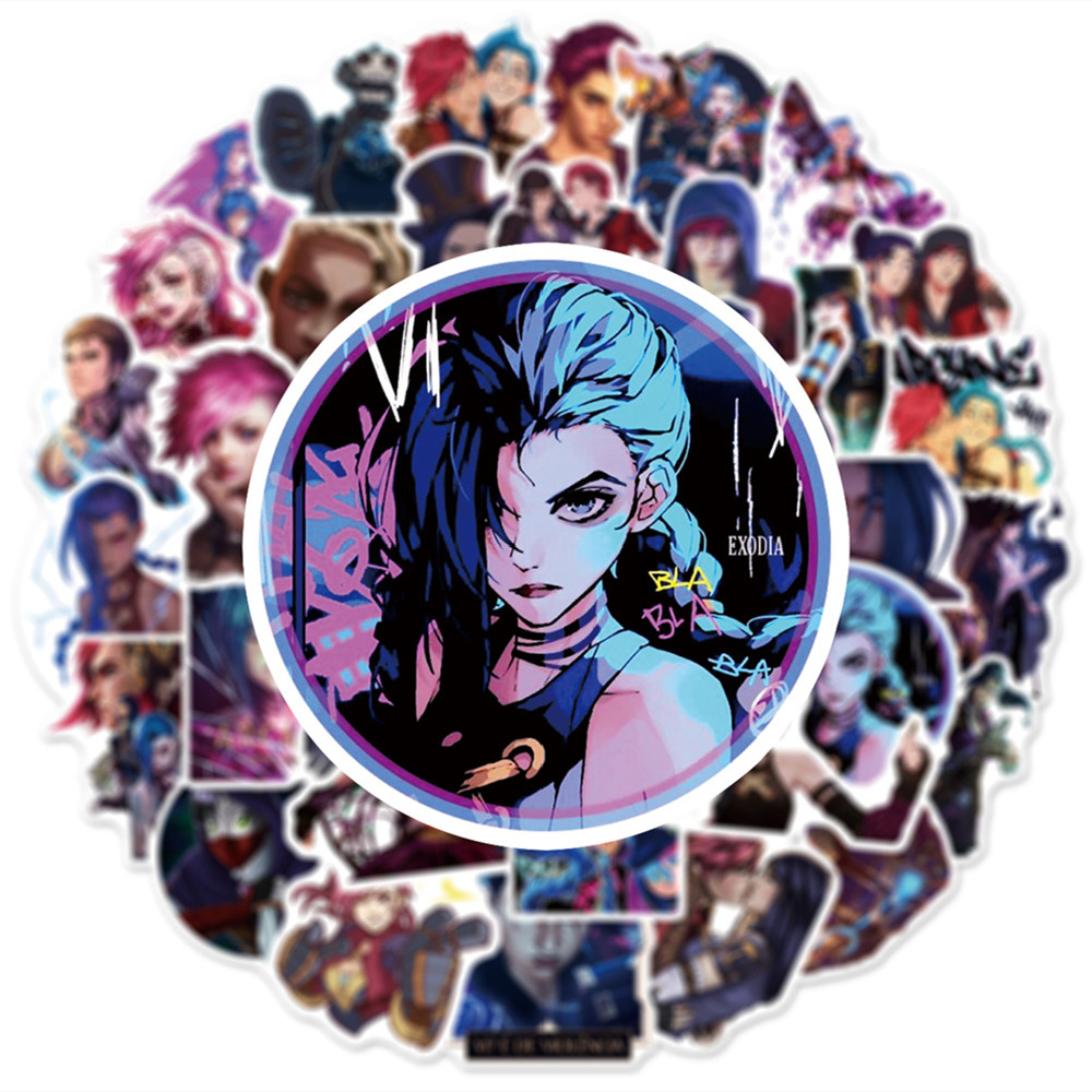 Gaming Console Ipad - 10/30/50PCS Hot Game Arcane LOL Cartoon