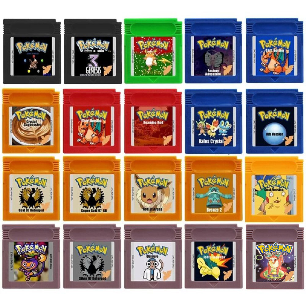 Gaming Console Video - Pokemon Christmas GBC Game Cartridge 16