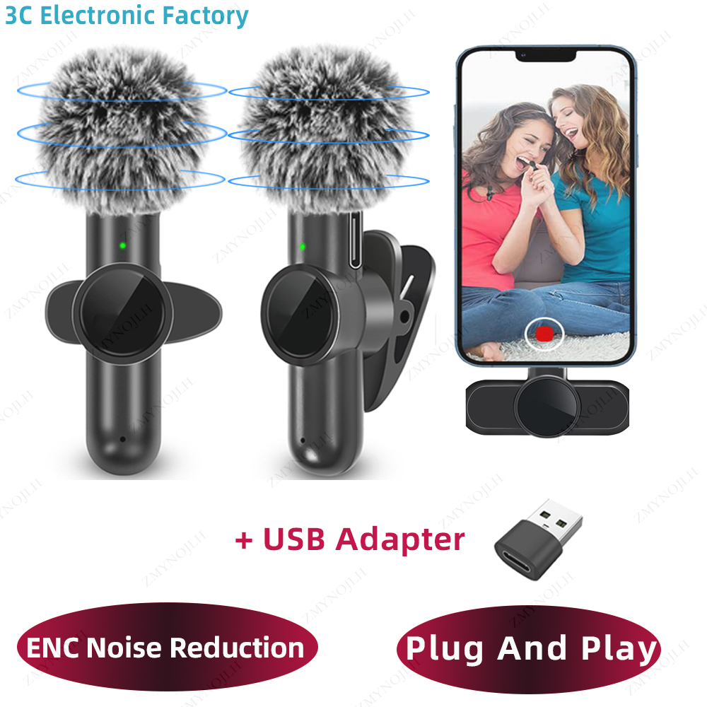 Gaming Console Ipad - 2.4G Wireless Lavalier Microphone Noise Cancelling