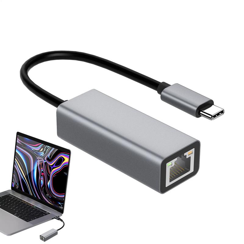 Lan Cable Gaming - USB Type C Ethernet Adapter Network
