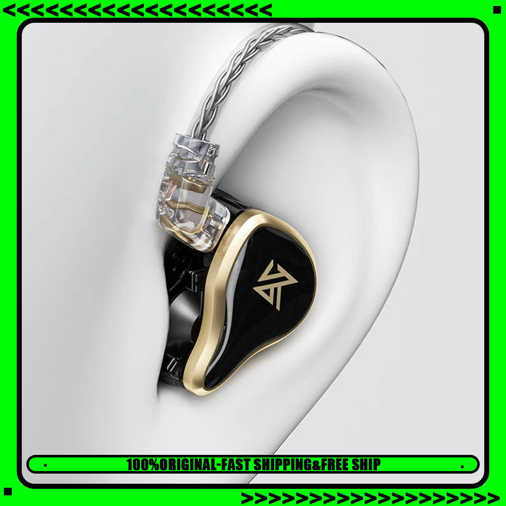 Gaming Headset Wired - KZ ZAS Metal Wired Earphone 16-Unit