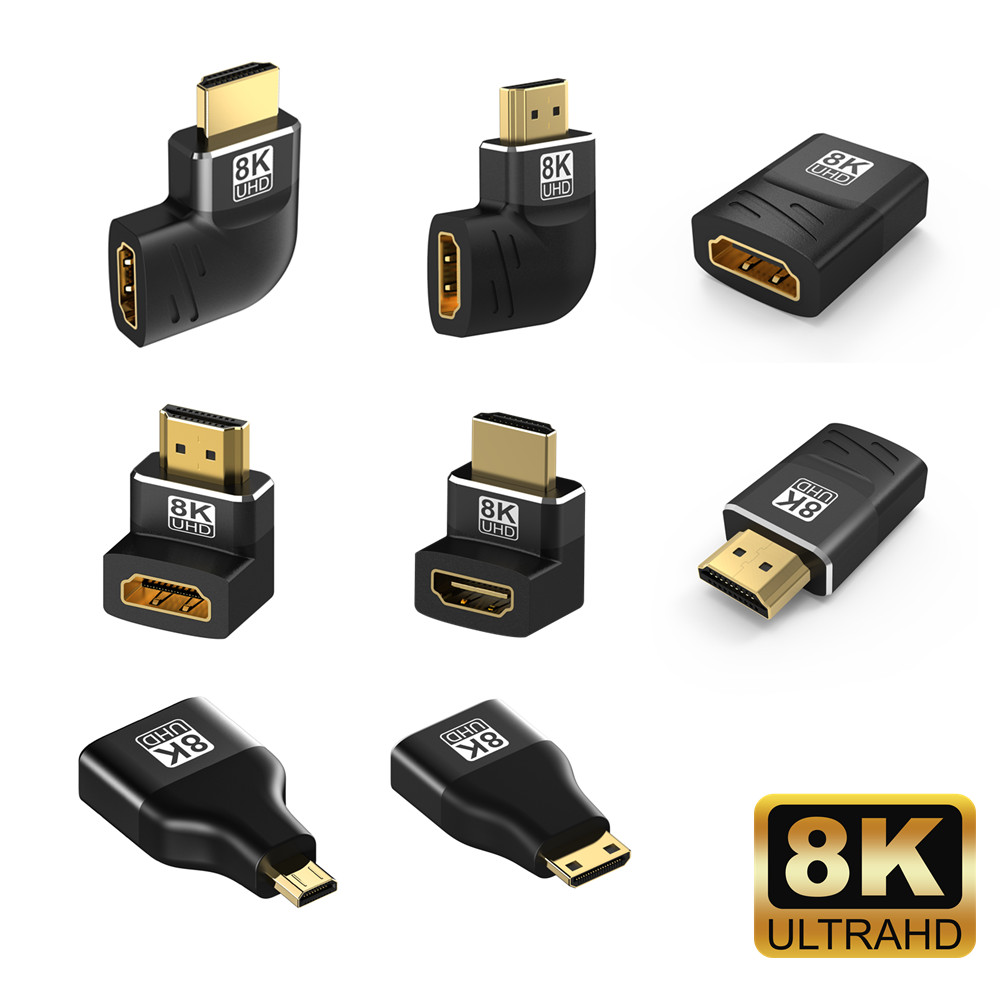 Hdmi Cable 2.1 - 8K HDMI 2.1 Connector Adapter Mini