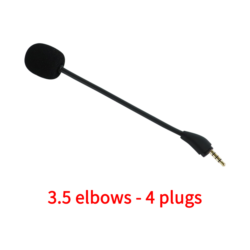 Gaming Headset Wired - Replacement Game Headphones Mic 3.5mm Elbow