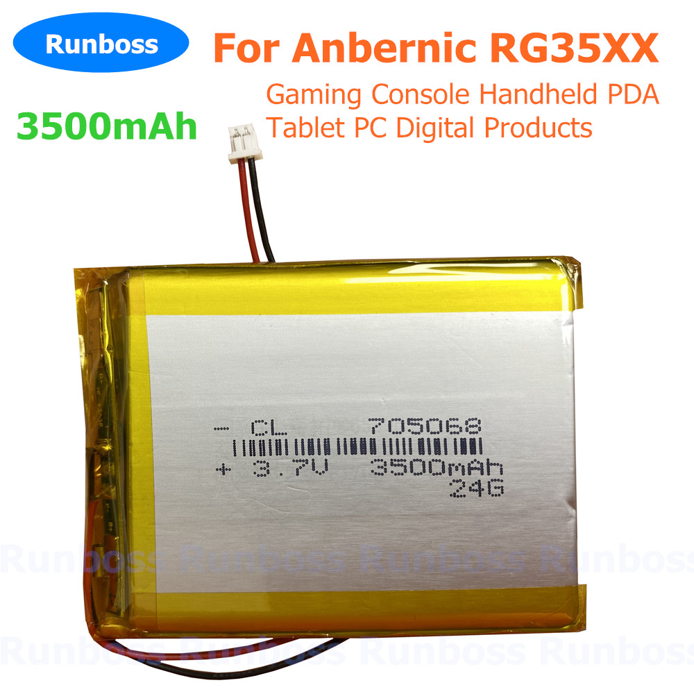 3.7V 3500mAh 705068 1.25mm Lit - Handheld Gaming Console review and price