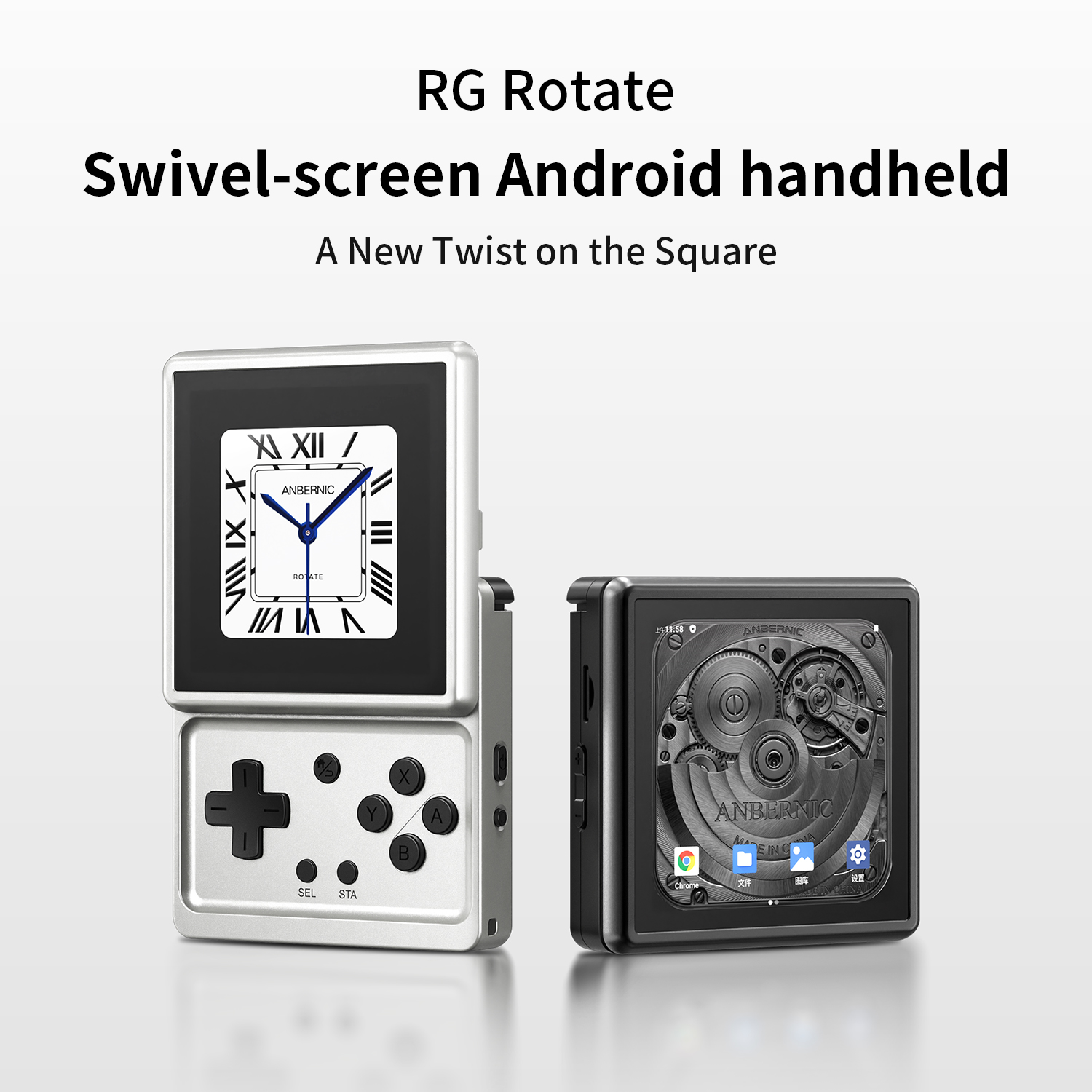 Anbernic RG Rotate Retro Handh - Gaming Console Years review and price