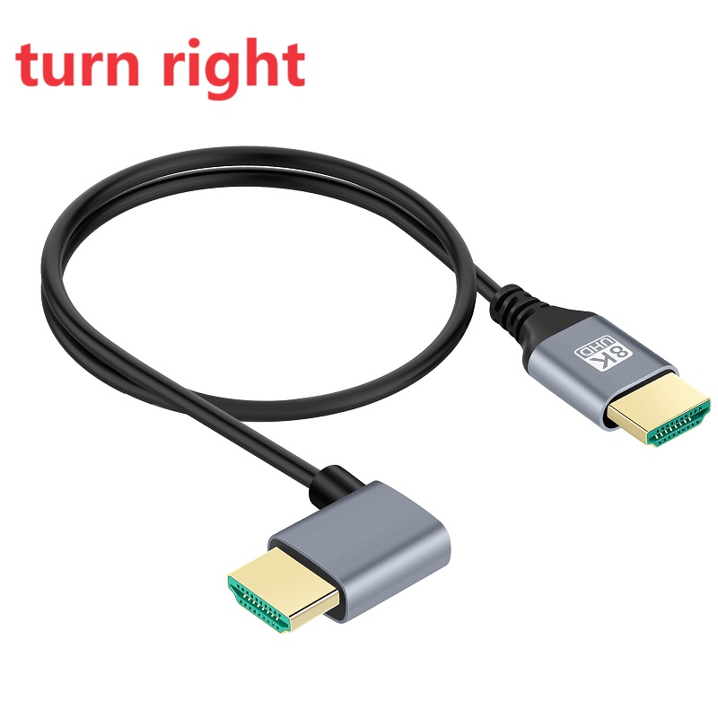 0.5 1M 90 Degree Left/Right/UP - Hdmi Cable 2.1 review and price