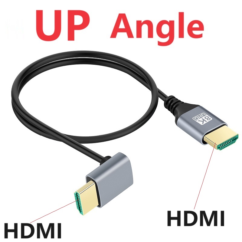 0.5 1M 90 Degree Left/Right/UP - Hdmi Cable 2.1 review and price