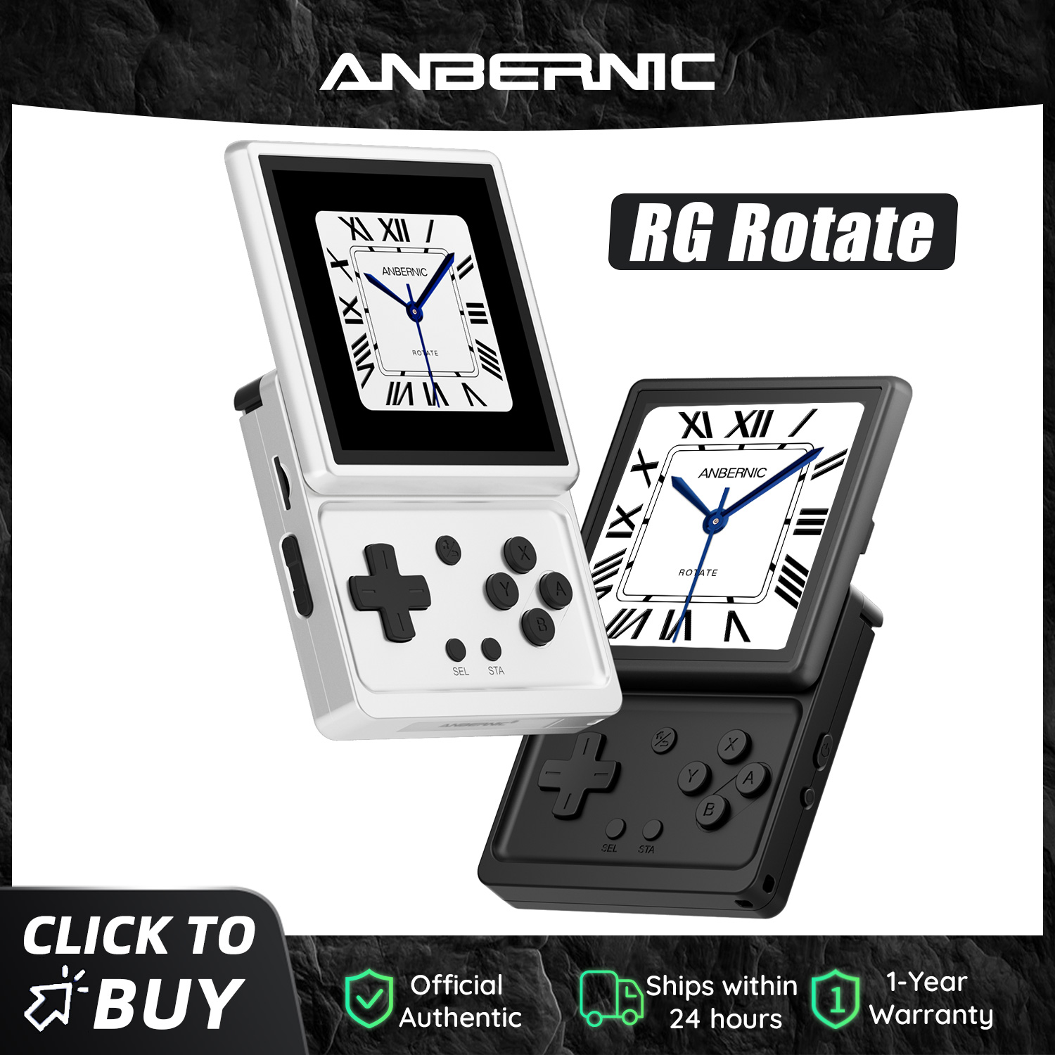 Anbernic RG Rotate Retro Handh - Gaming Console Years review and price