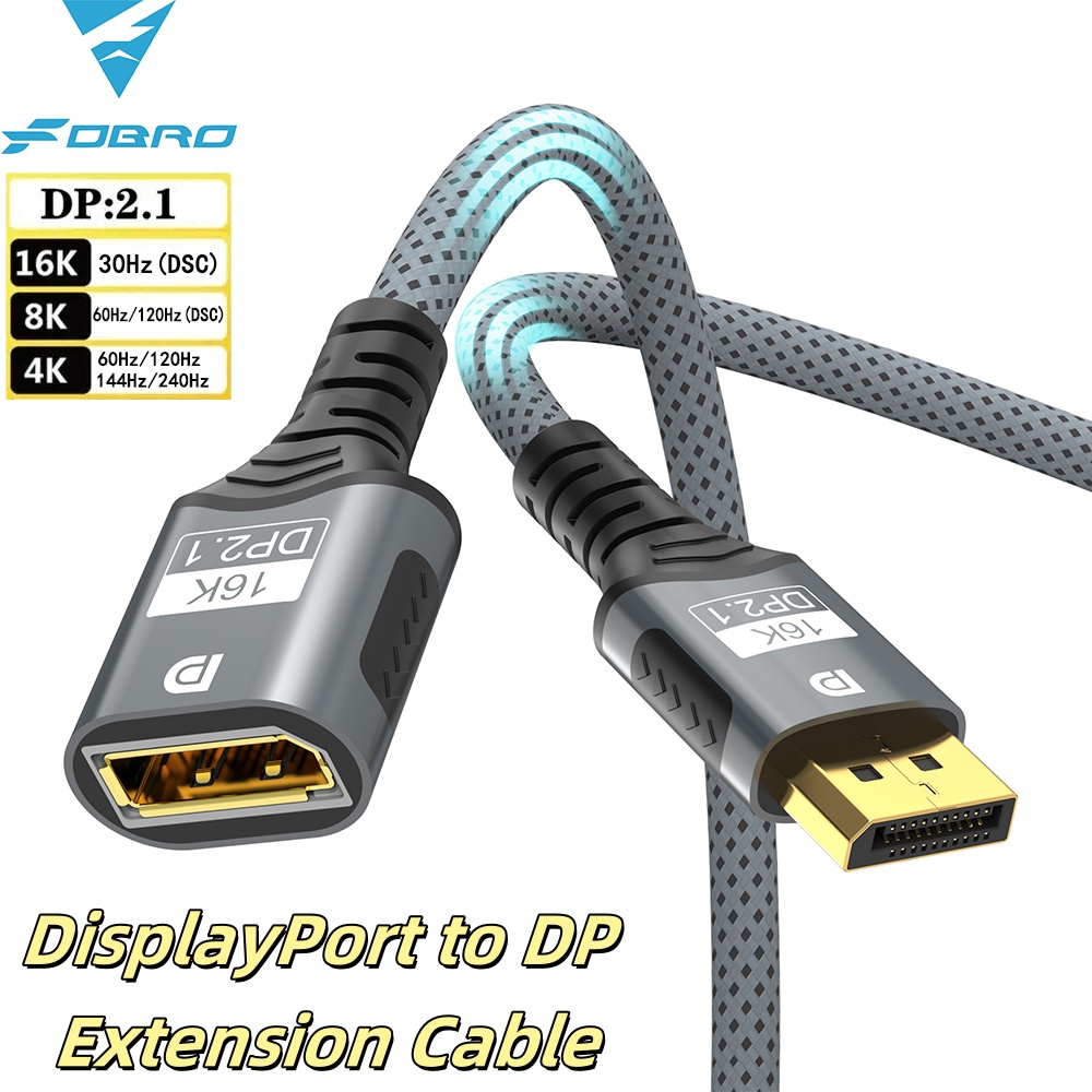 16K DP 2.1 Extension Cable 80G - Hdmi Cable 2.1 review and price