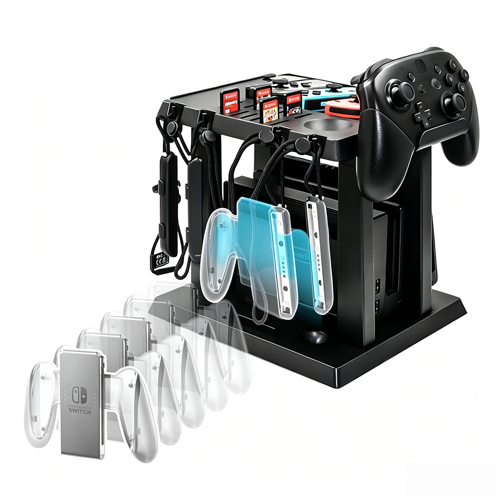 Gamer All-in-one Storage Brack - Gaming Console Organizer review and price