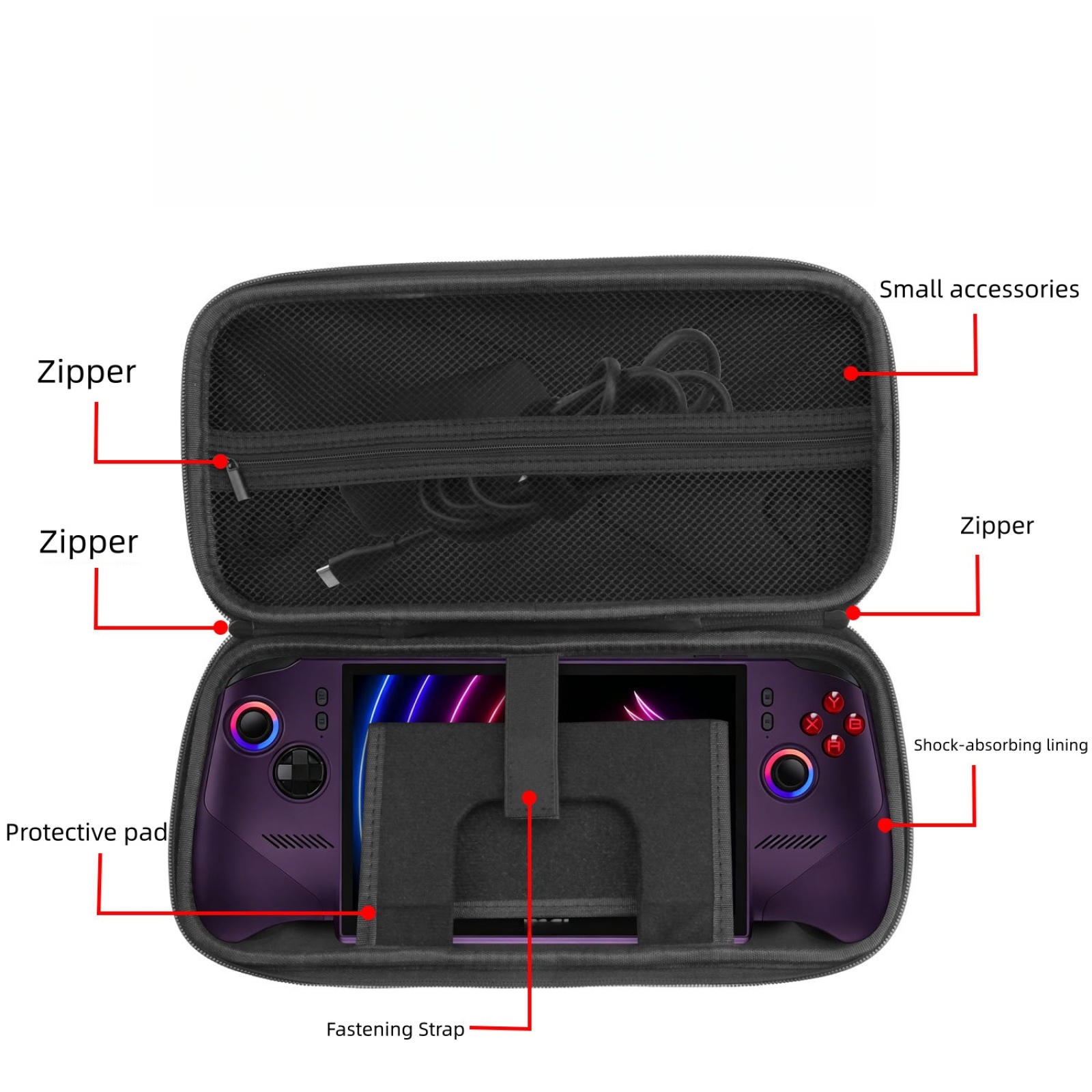 Carrying Case for MSI Claw 8 E - Gaming Console Organizer review and price