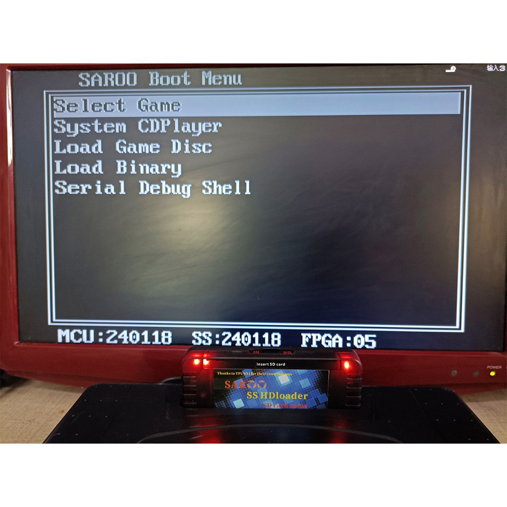 SAROO HD Loader (English Menu) - Gaming Console Years review and price