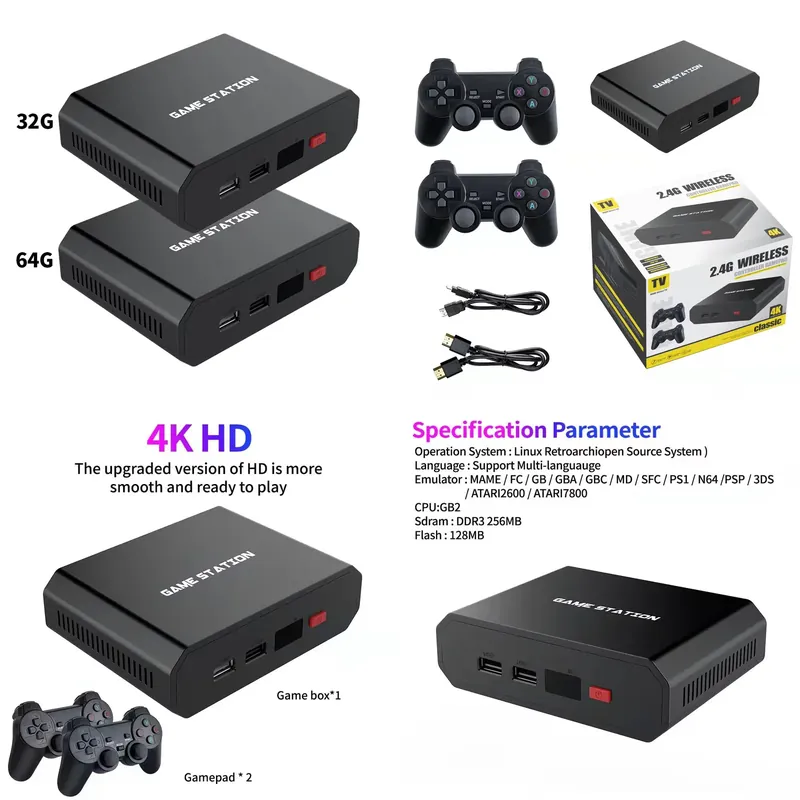 M8plus HD Video Game Console B - Gaming Console Video review and price