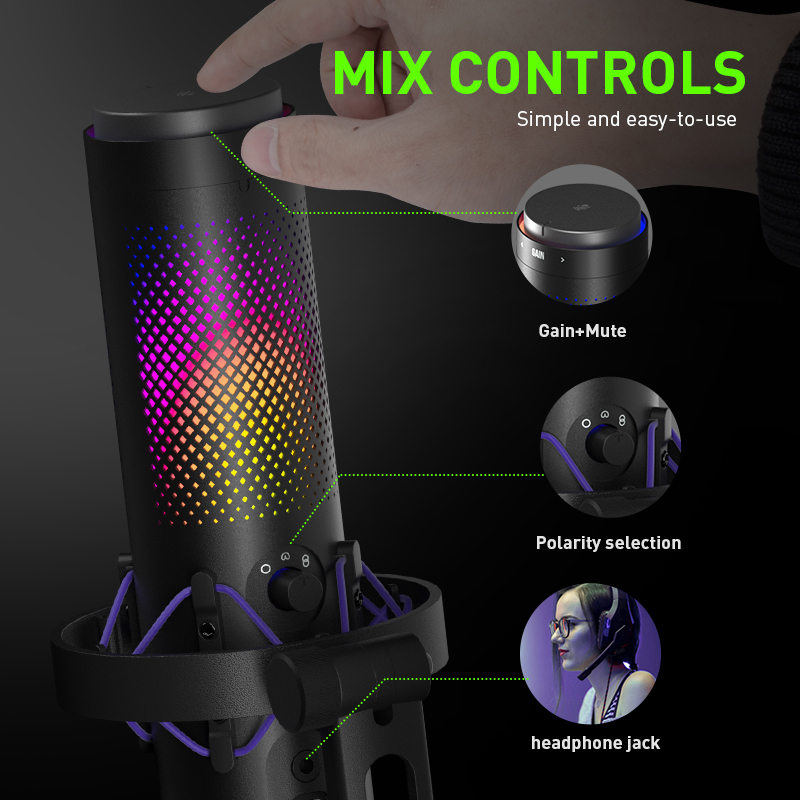 USB Desktop Condenser Wired Mi - Gaming Console Usb review and price