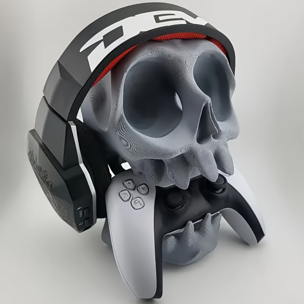 Skull Shaped Controller Stand  - Gaming Console Joystick review and price