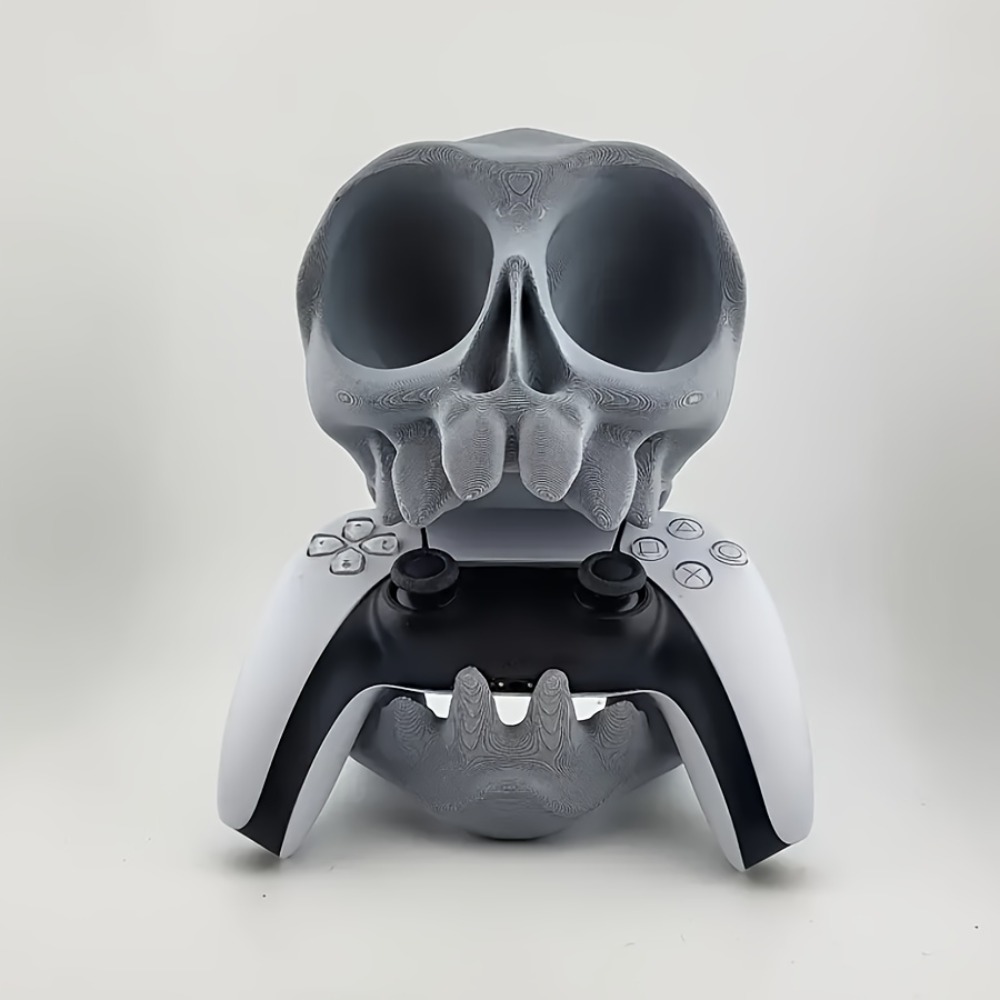 Skull Shaped Controller Stand  - Gaming Console Joystick review and price