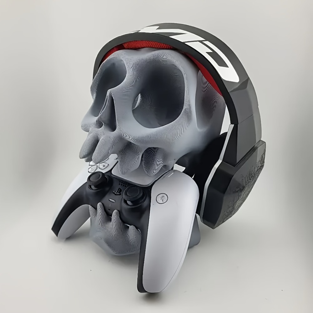 Skull Shaped Controller Stand  - Gaming Console Joystick review and price