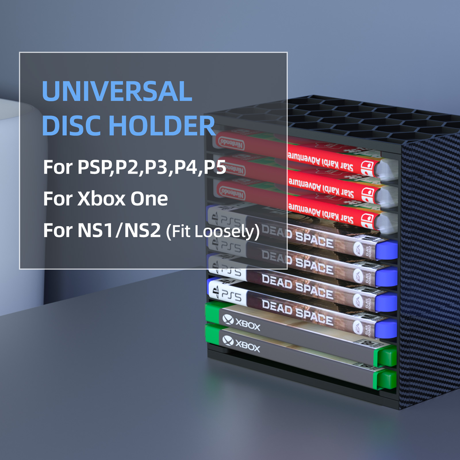 Multi-Layer Game Cassette Stor - Gaming Console Organizer review and price