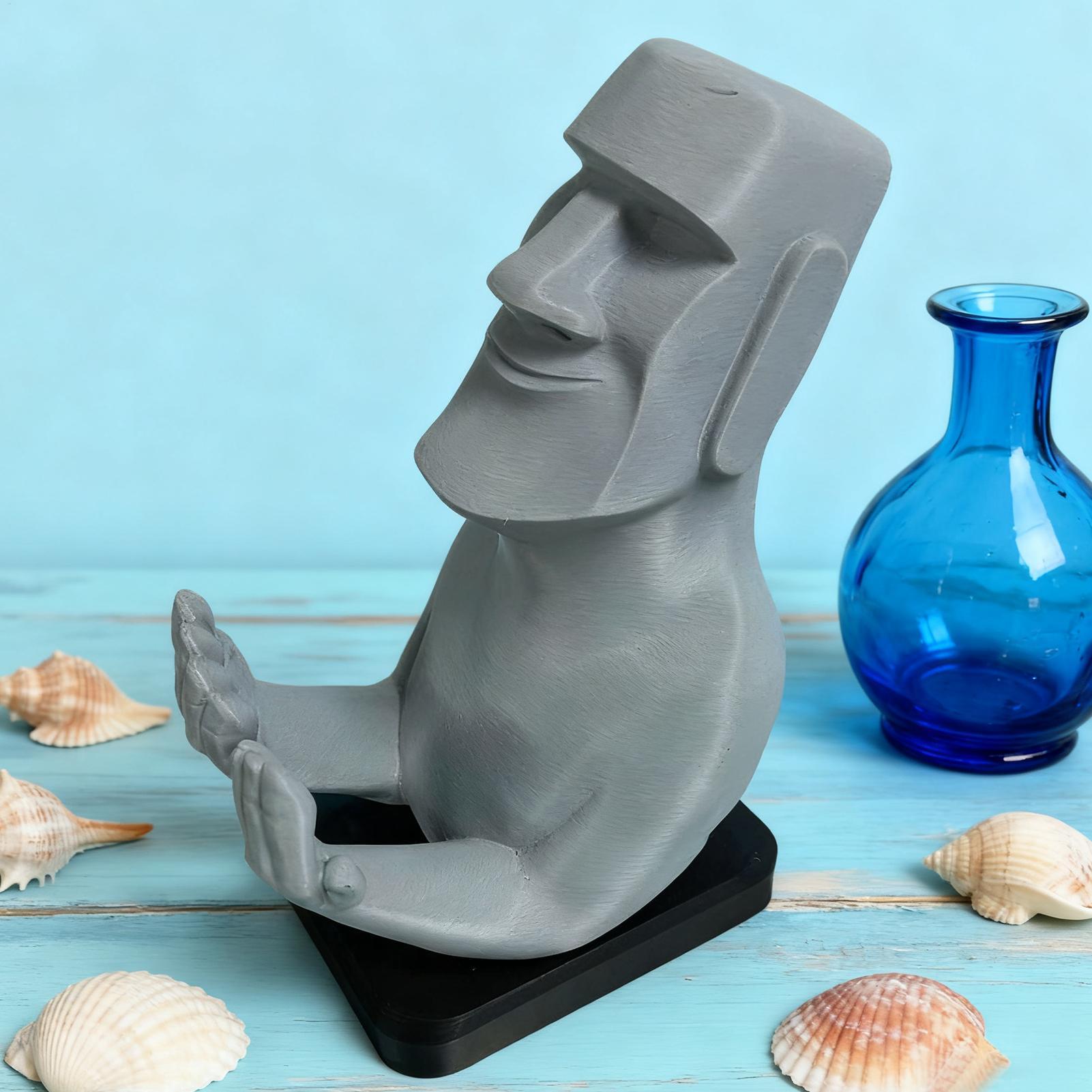 Stone Man Sculpture Controller - Gaming Console Organizer review and price