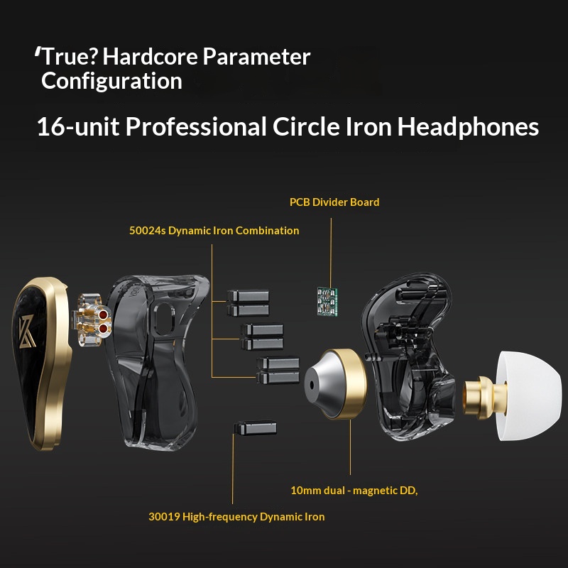 KZ ZAS Metal Wired Earphone 16 - Gaming Headset Wired review and price