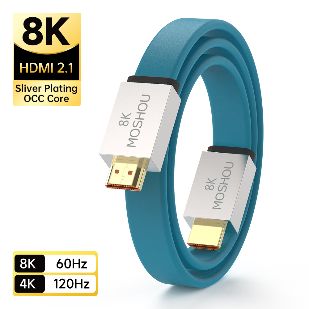 MOSHOU HDMI 2.1 Cable 48Gbps 8 - Hdmi Cable 2.1 review and price