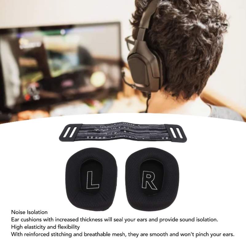 Headset Ear Pads Breathable Me - Gaming Headset Wired review and price