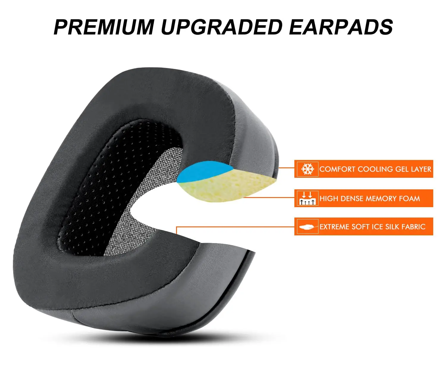 Cooling Gel Earpads Replacemen - Gaming Headset Wired review and price