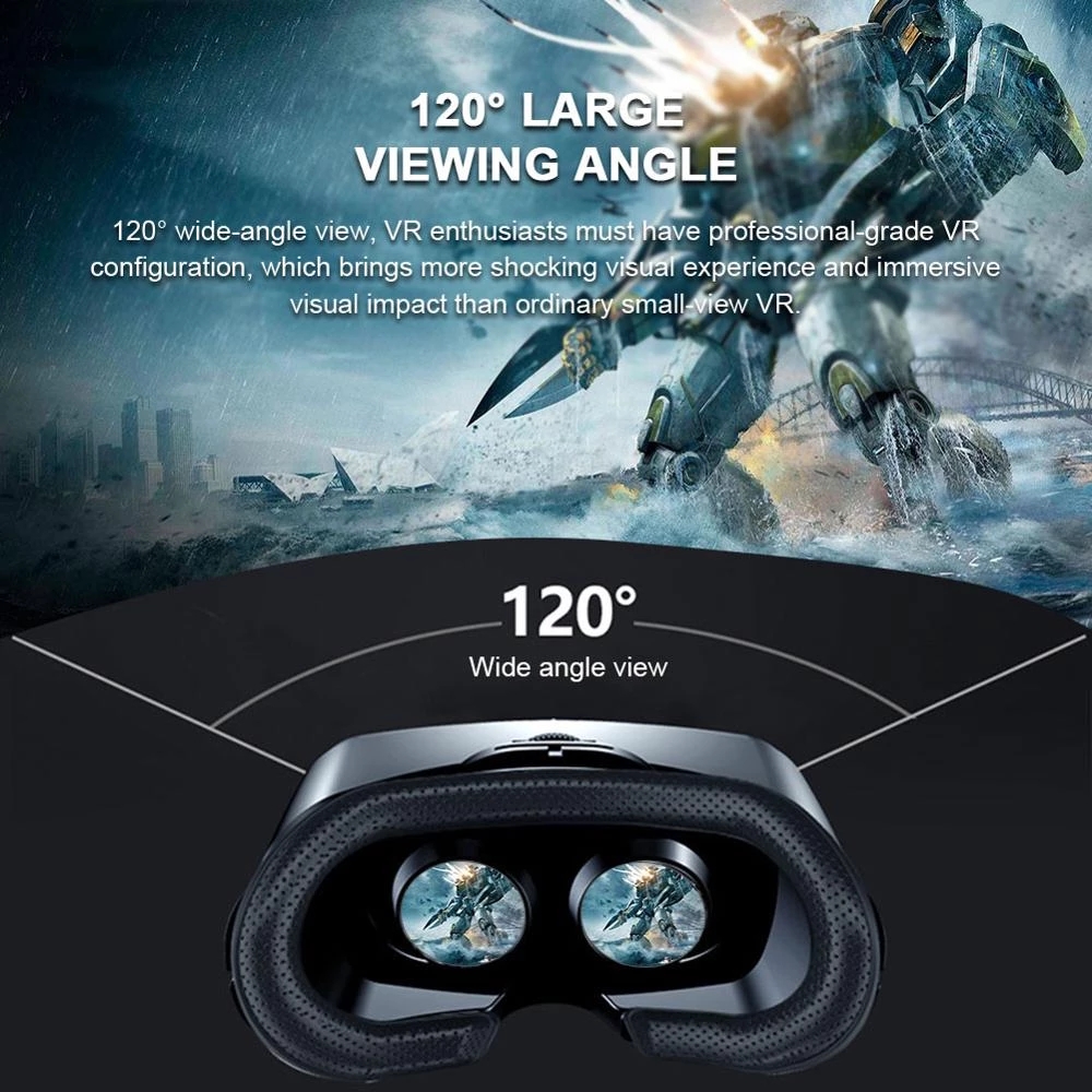 VRG Pro Virtual Reality VR Gla - Gaming Console Joystick review and price