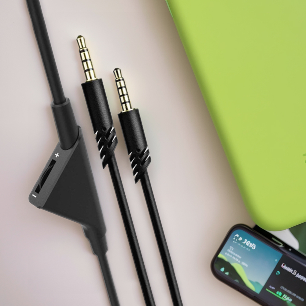2.0M/6.5 Feet Aux Wire W/ Volu - Gaming Headset Wired review and price