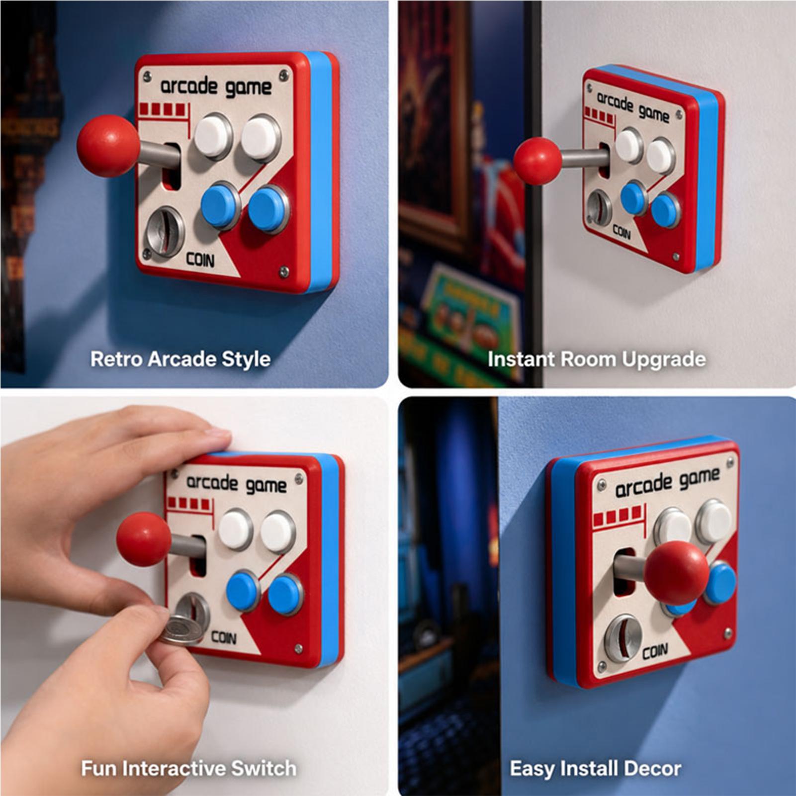 Creative Retro Arcade Game Lig - Gaming Console Joystick review and price