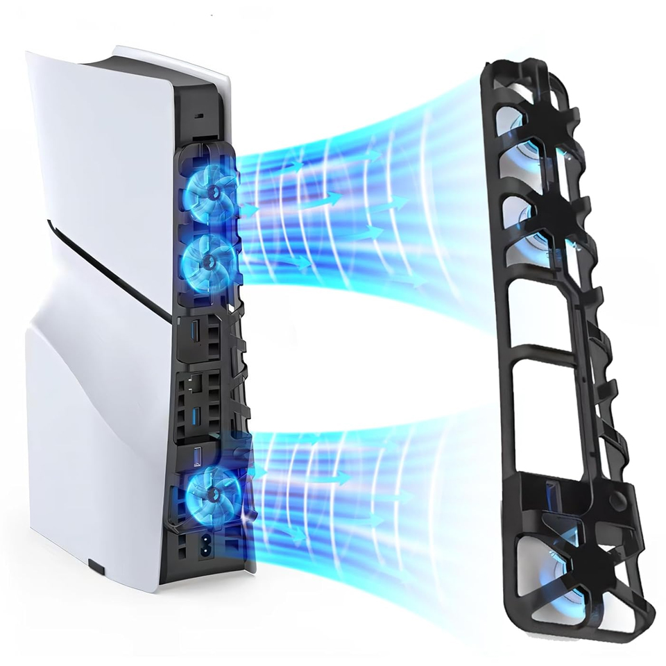 Cooling Fan for PS5 Slim Disc  - Gaming Console Usb review and price