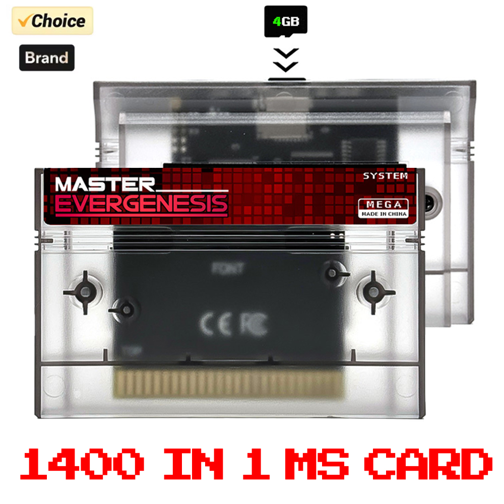 ED MS 1400 in 1 Game Cartridge - Gaming Console Video review and price