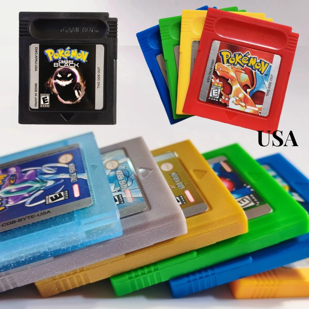 GBC Pokemon Series Game Cartri - Gaming Console Video review and price
