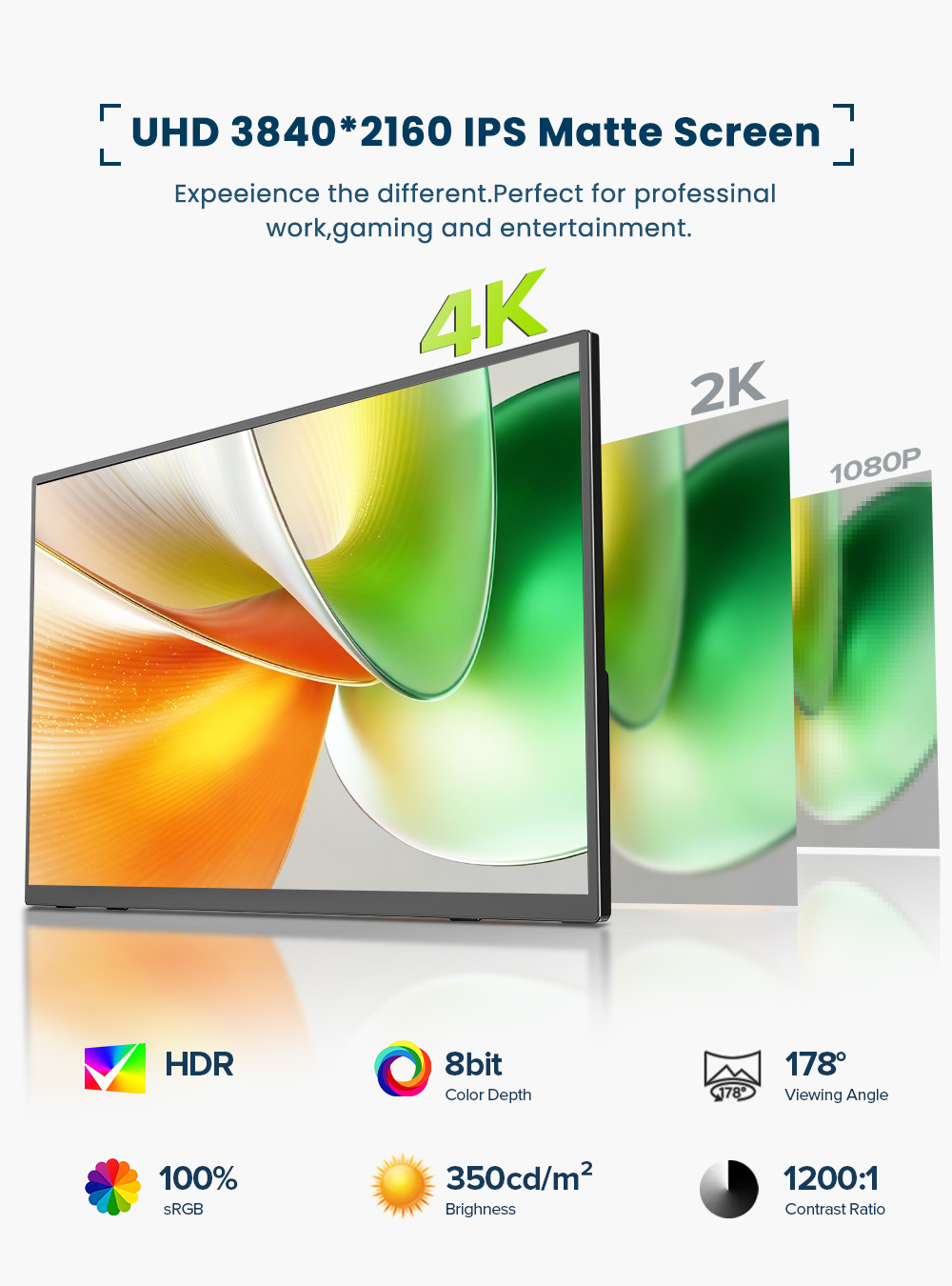 EVICIV 4K Portable Monitor 10- - Laptop Gaming Console review and price