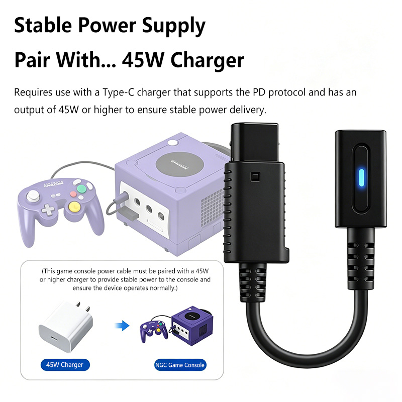 12cm Type C 45W PD Charge Cabl - Gaming Console Usb review and price