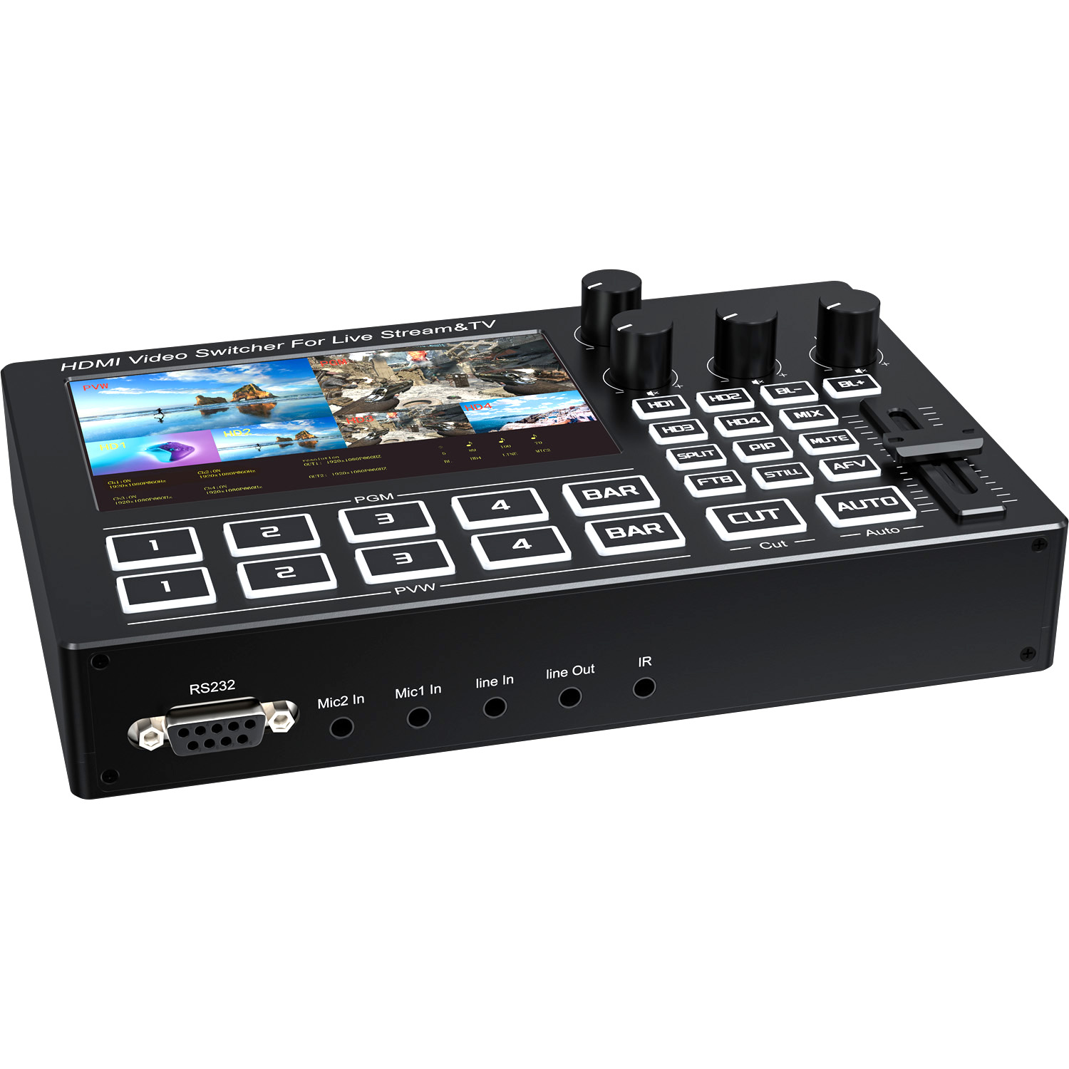 1080P 4 Channel HDMI Live Stre - Gaming Console Video review and price