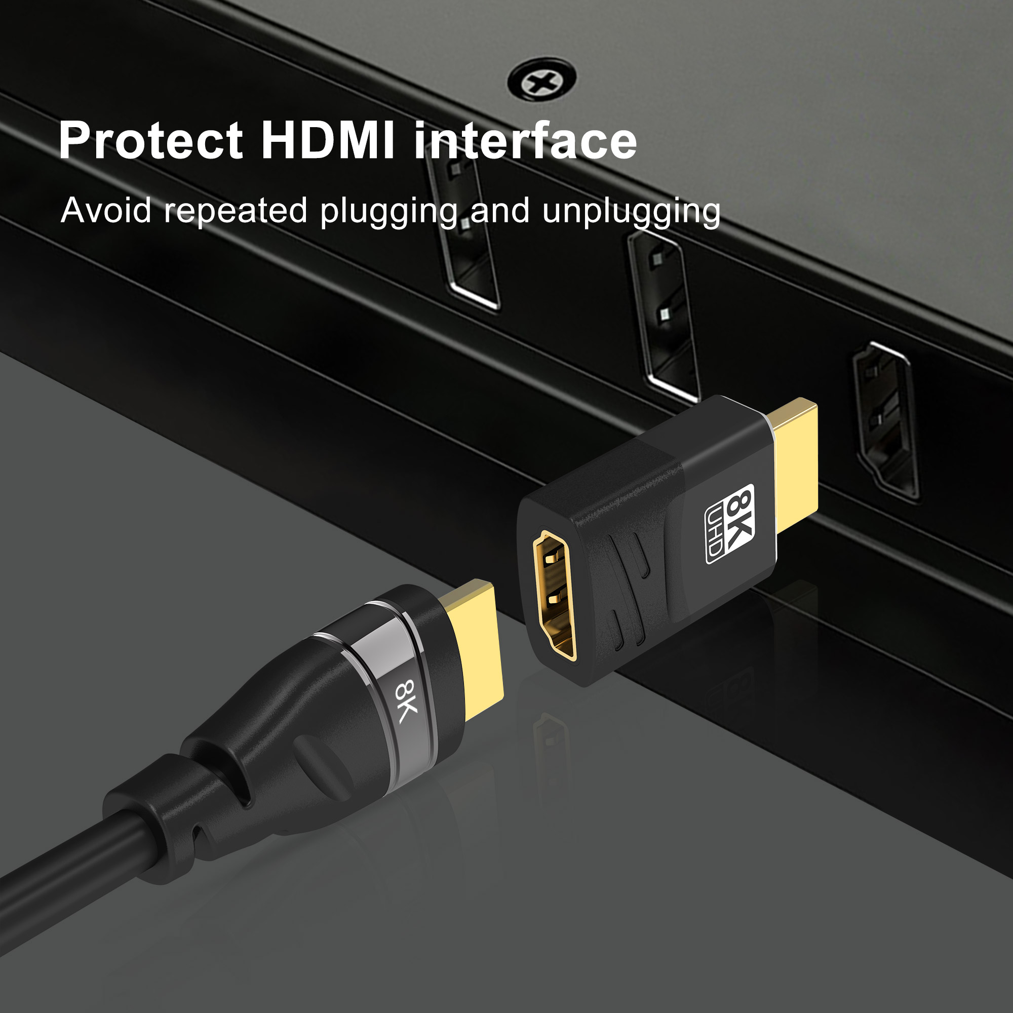 8K HDMI 2.1 Connector Adapter  - Hdmi Cable 2.1 review and price