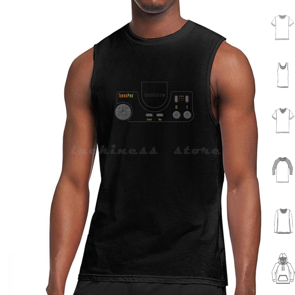 Turbo Pad Tank Tops Vest Sleev - Gaming Console In 90S review and price