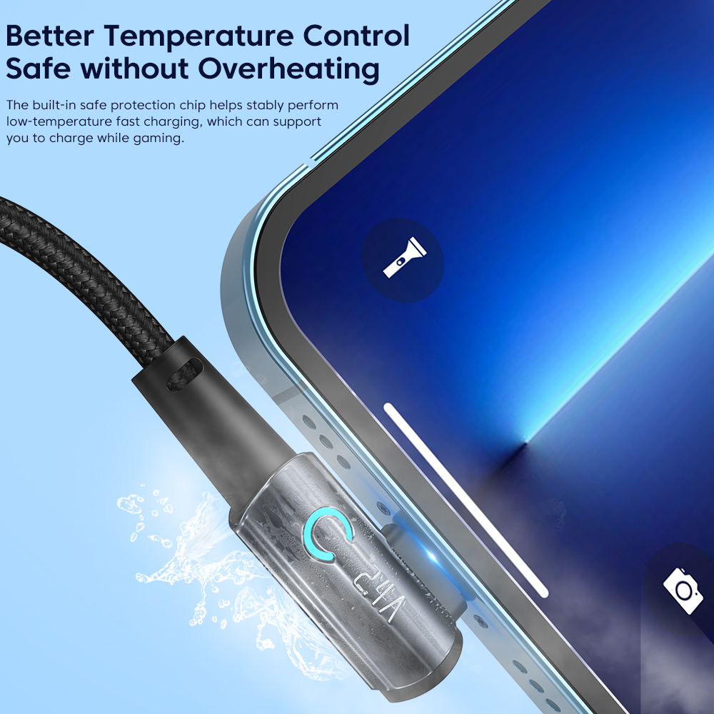 Toocki 90 Degree USB Cable for - Gaming Console Ipad review and price