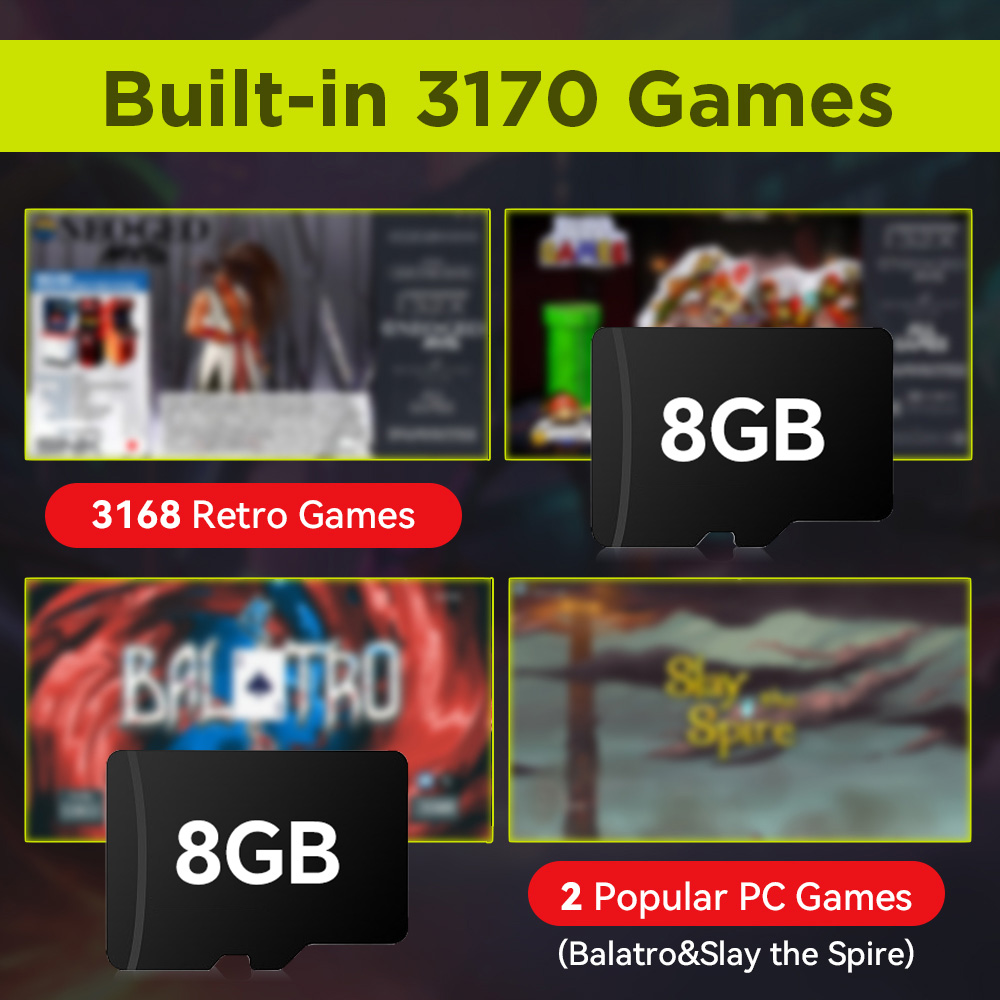 8GB Game TF Card with 3170 Ret - Laptop Gaming Console review and price