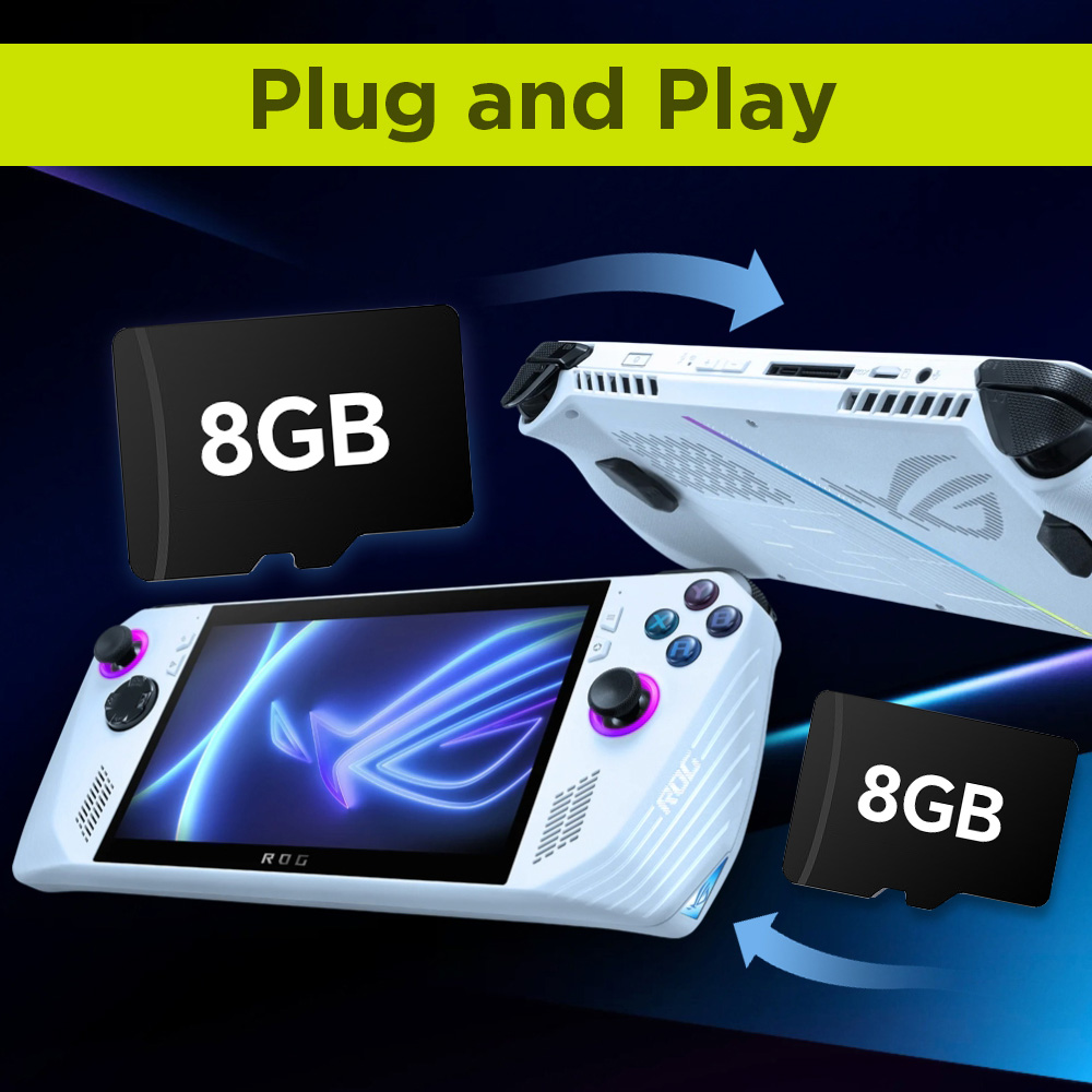 8GB Game TF Card with 3170 Ret - Laptop Gaming Console review and price