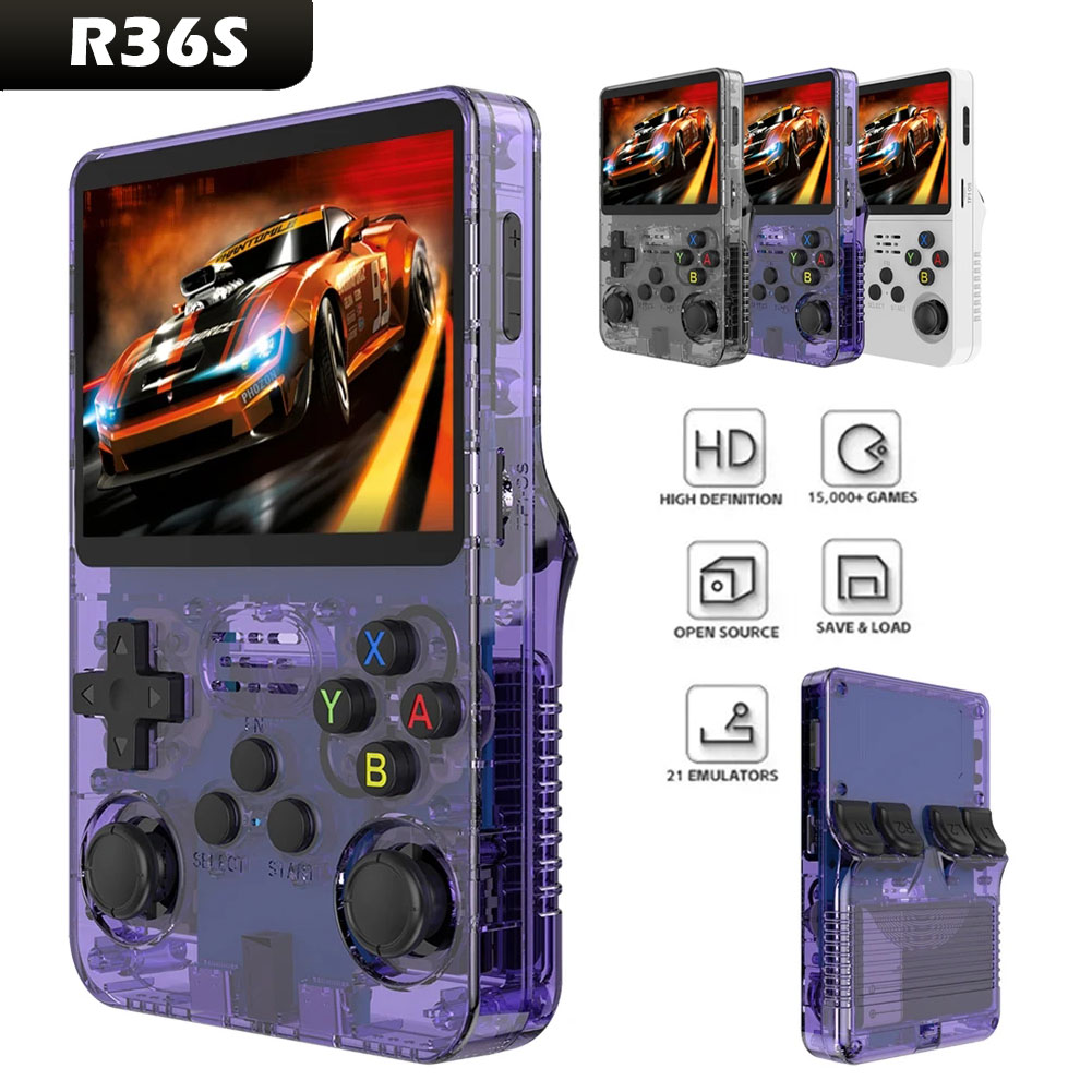 New Open Source R36S Retro Han - Gaming Console Years review and price