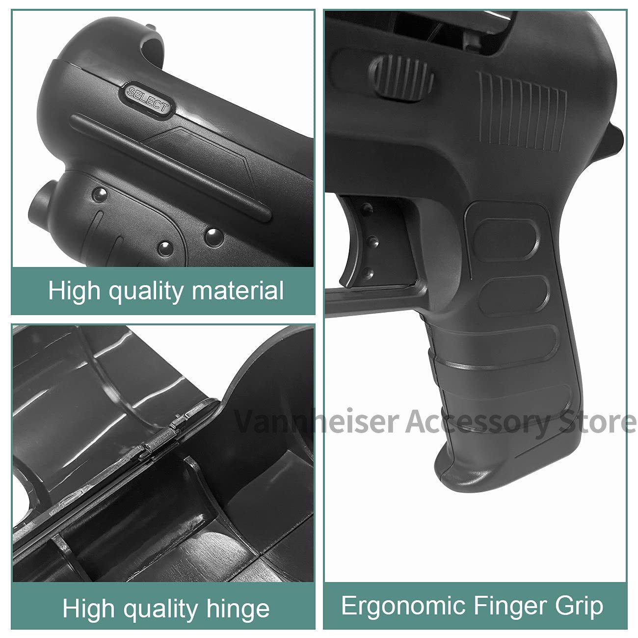 2PCS Somatosensory Handle Gun- - Gaming Console Joystick review and price