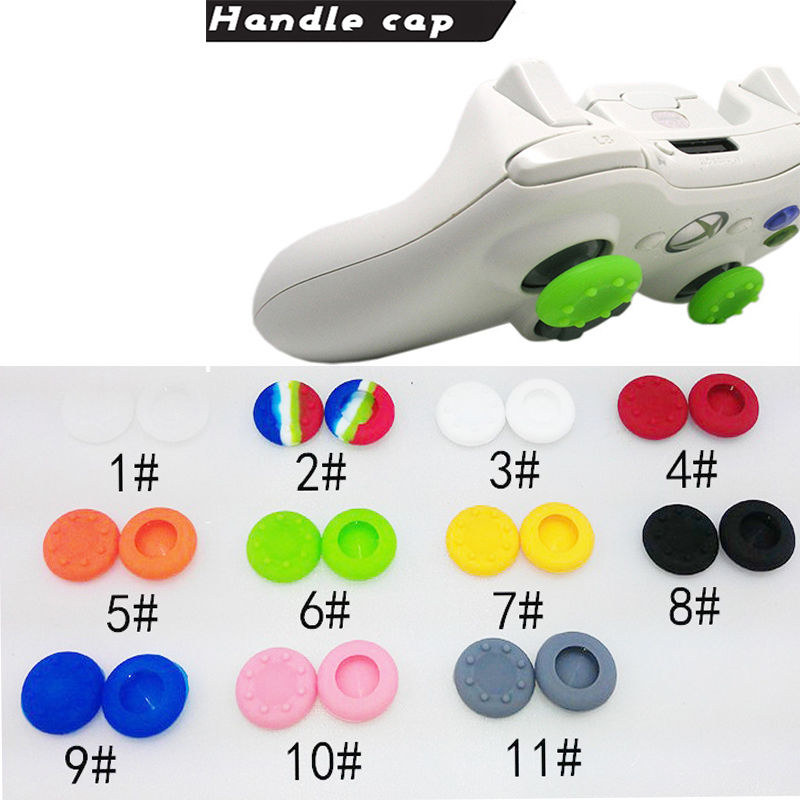 2pcs For PS3 PS4 XBOX 360 Rubb - Gaming Console Joystick review and price